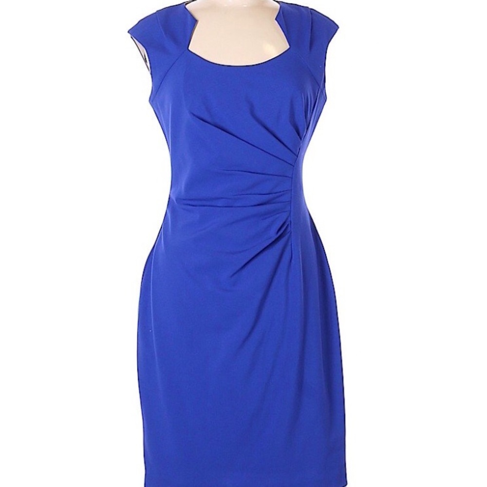 Electric Blue Calvin Klein Cocktail Dress